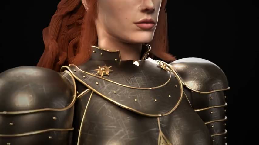 Modelled, textured and rigged from a concept sheet