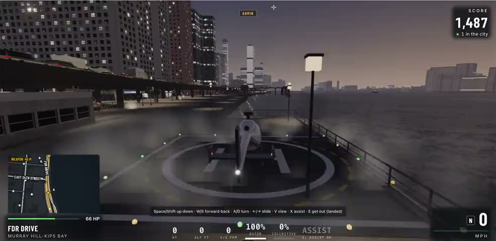 Helicopters added to a 3D world