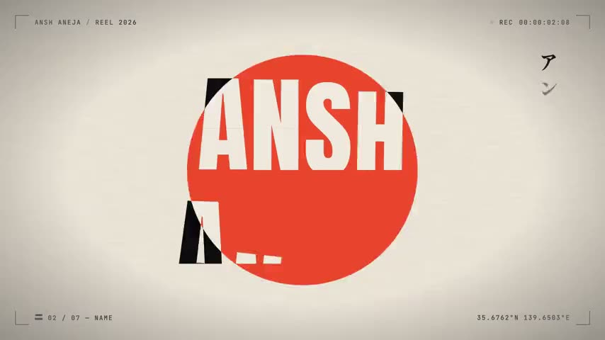 A one-prompt motion showreel
