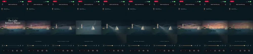 A gorgeous 30-second scene in pure JS