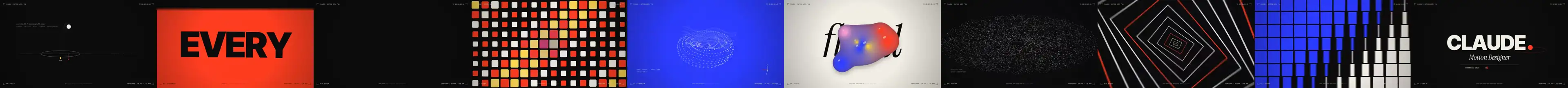 Motion showreel on High effort