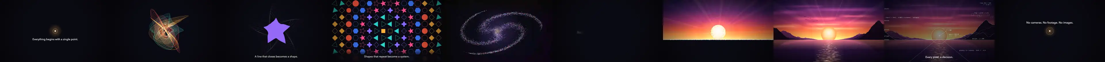 A 1-minute artist showreel