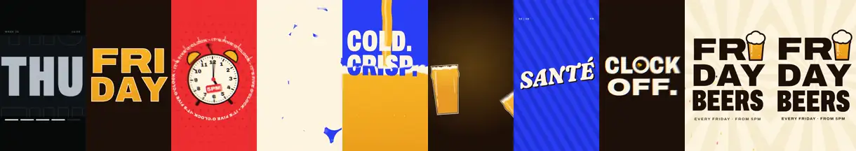 Friday Beers promo